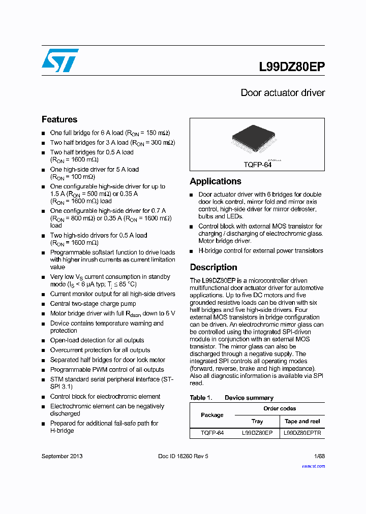 L99DZ80EPTR_8858400.PDF Datasheet