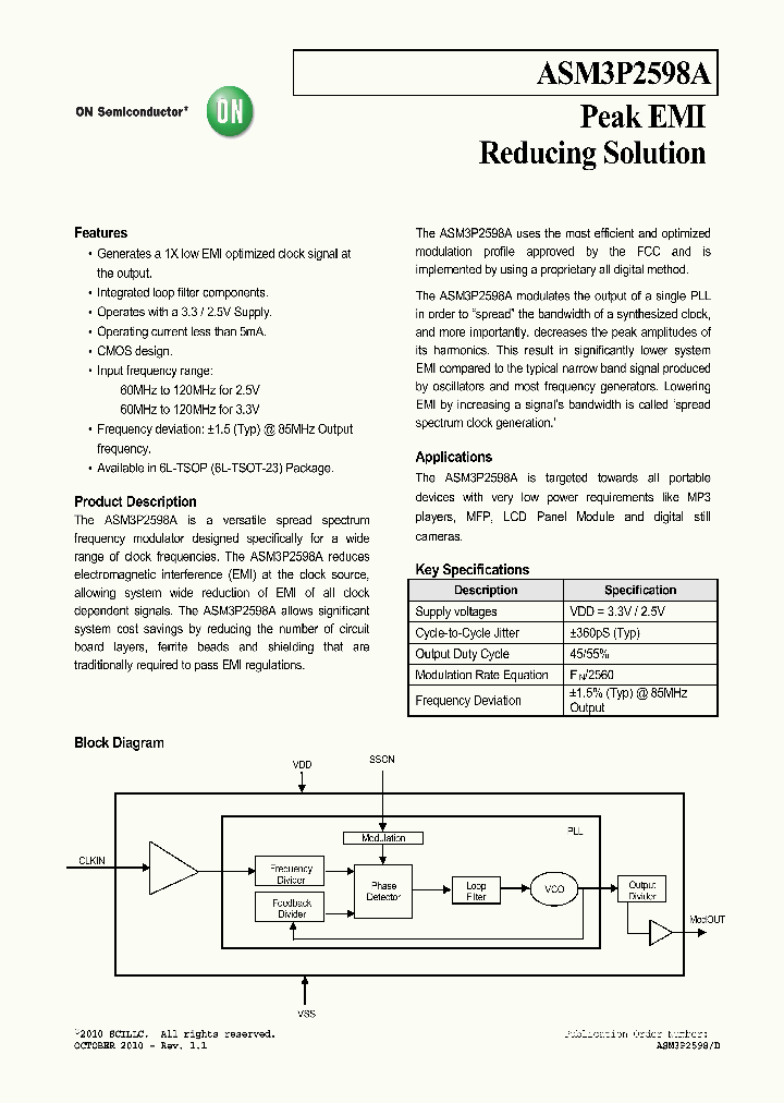 ASM3P2598_8862023.PDF Datasheet