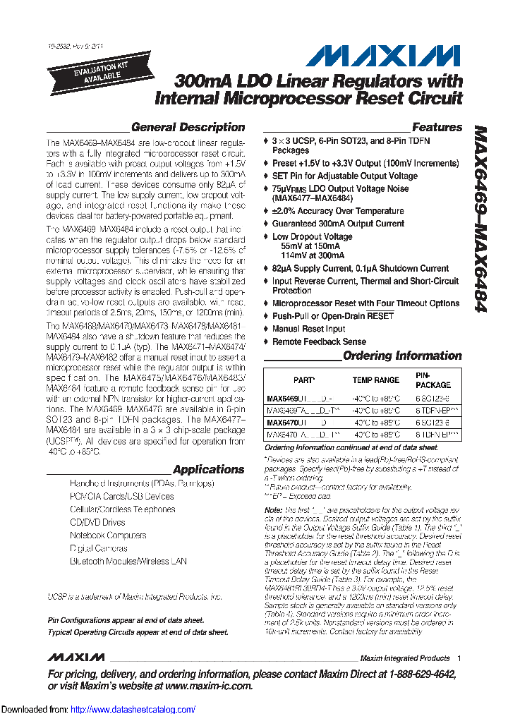 MAX6469UT28AD3C5H_8860298.PDF Datasheet