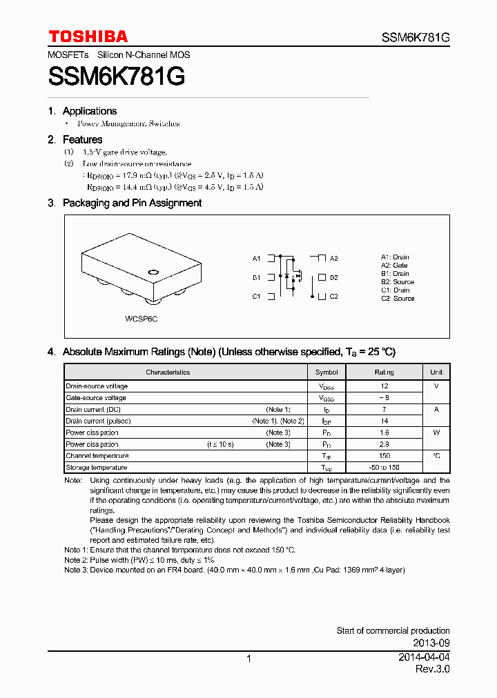 SSM6K781G_8862669.PDF Datasheet