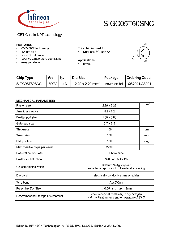 SIGC05T60SNC_8863120.PDF Datasheet