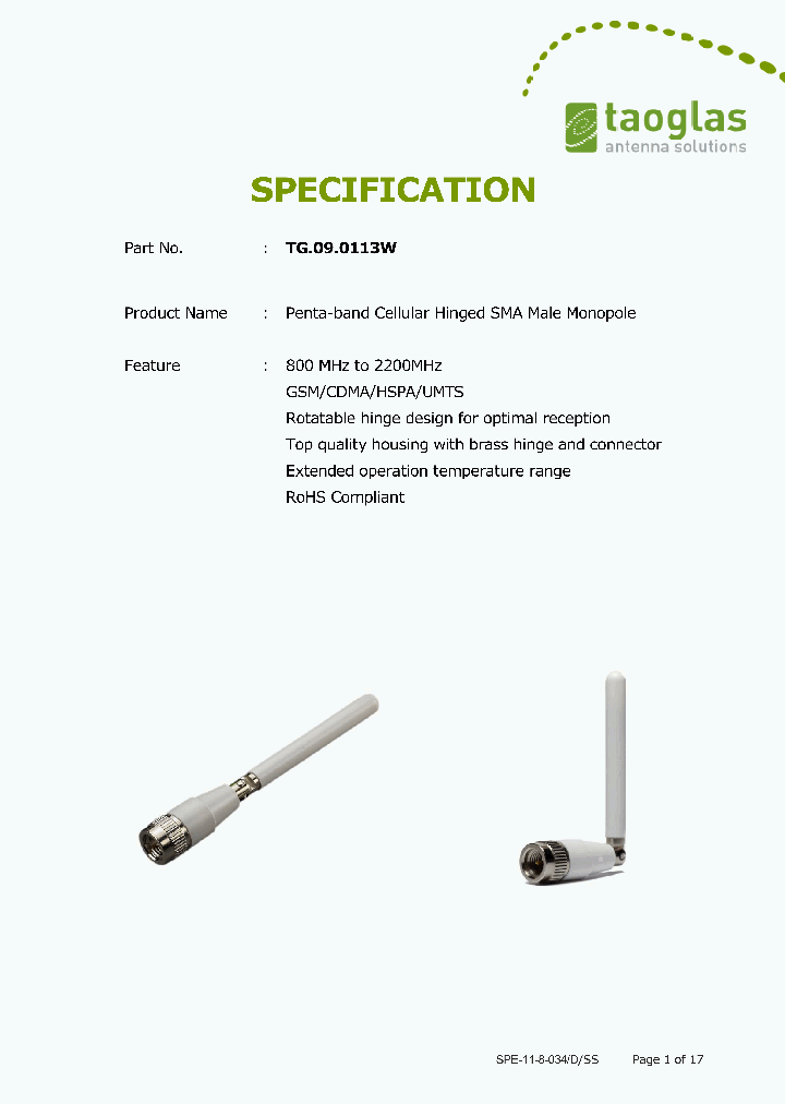 TG090113W_8862974.PDF Datasheet