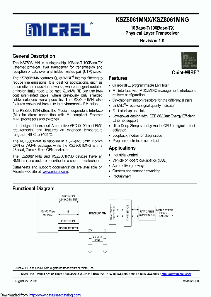 KSZ8061RNDW_8864144.PDF Datasheet