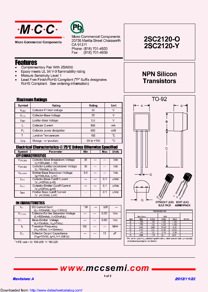 2SC2120-Y_8864954.PDF Datasheet