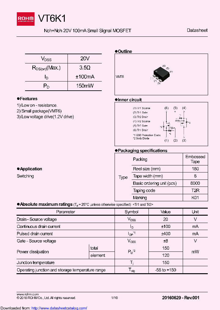 VT6K1T2CR_8865002.PDF Datasheet