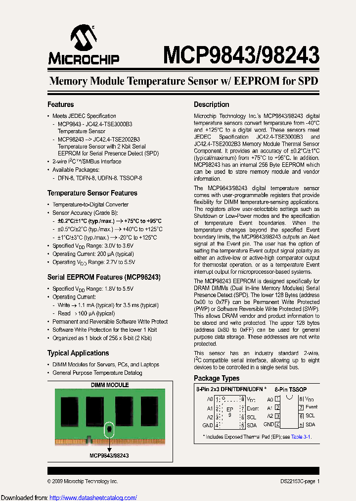 MCP98243T-BEMNYAA_8865740.PDF Datasheet