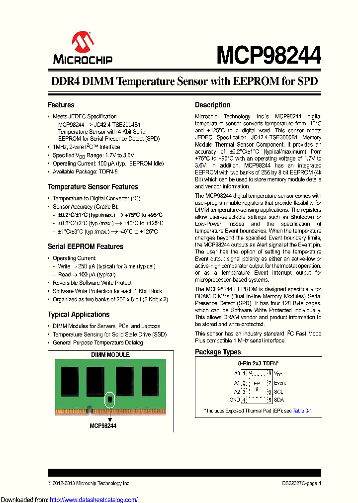 MCP98244T-BEMNYAA_8865742.PDF Datasheet