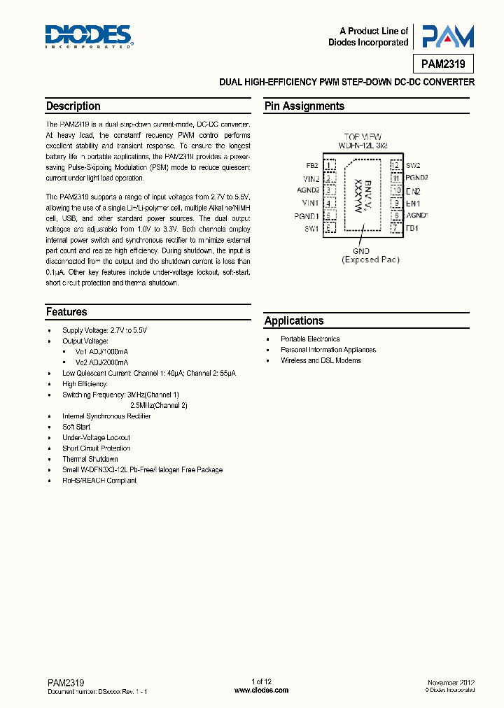 PAM2319AYAA_8865744.PDF Datasheet