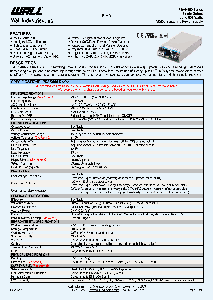 PSAK650_8866323.PDF Datasheet