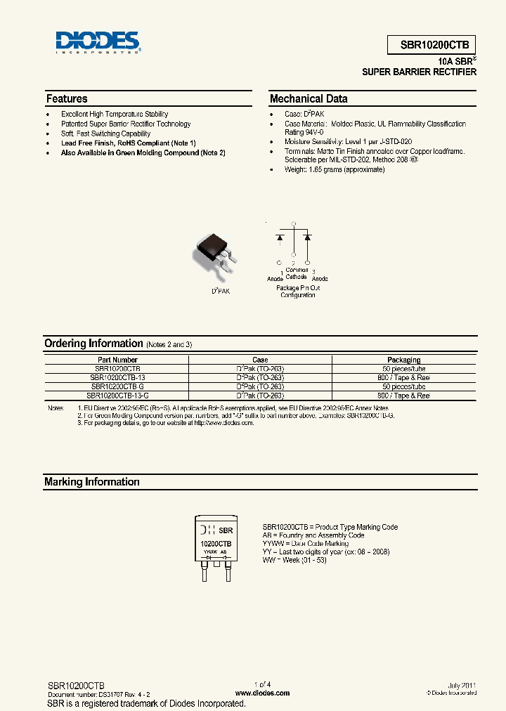 SBR10200CTB-15_8867394.PDF Datasheet