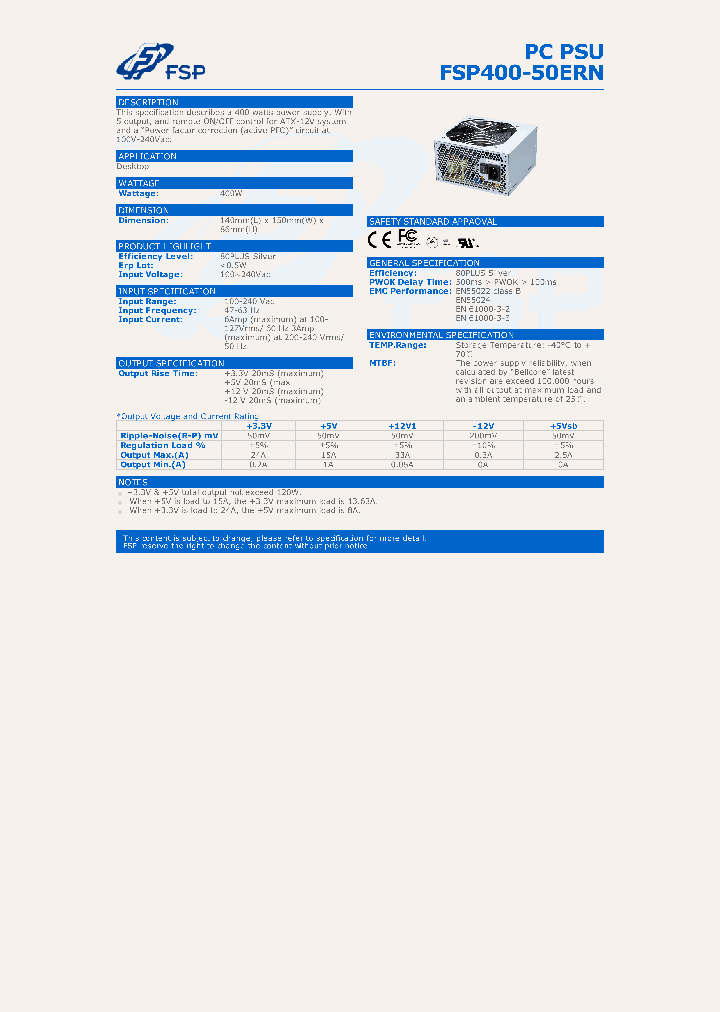FSP400-50ERN-15_8866708.PDF Datasheet