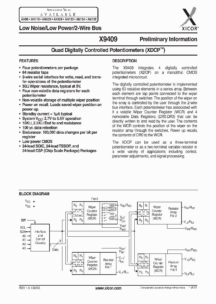 X9409YS24I_8866993.PDF Datasheet