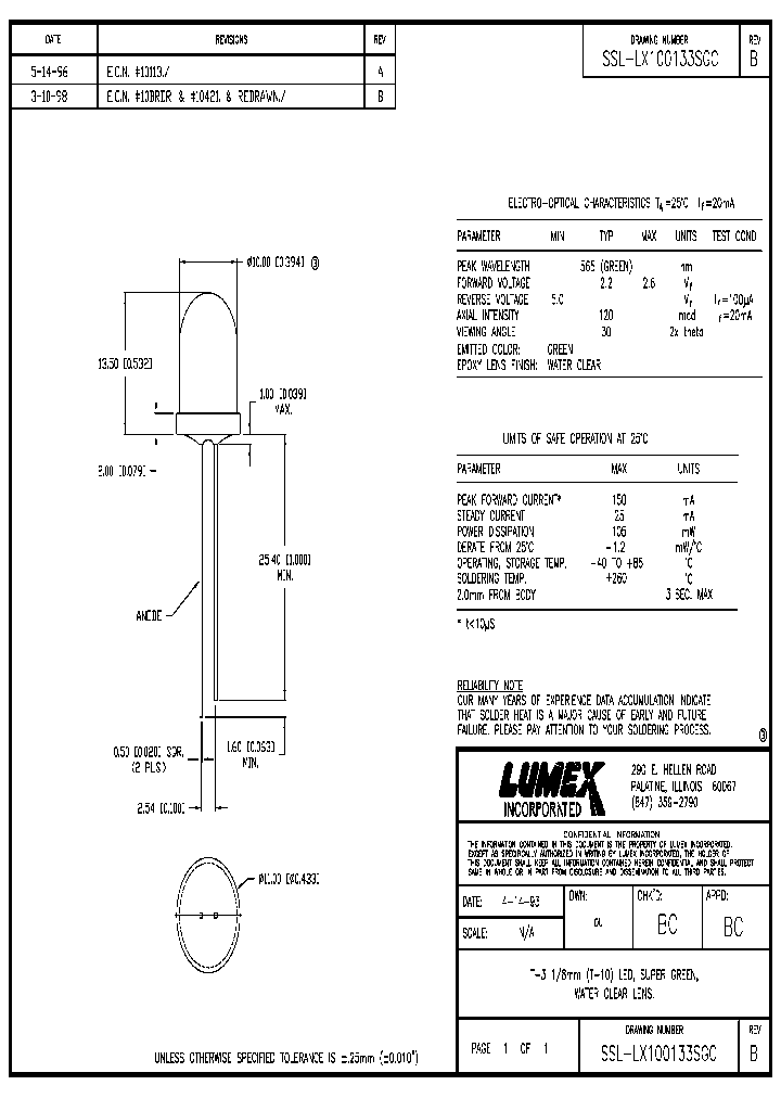 SSL-LX100133SGC_8867126.PDF Datasheet
