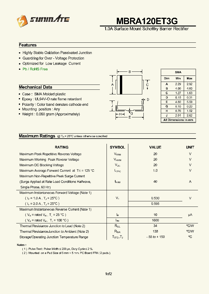 MBRA120ET3G_8867208.PDF Datasheet