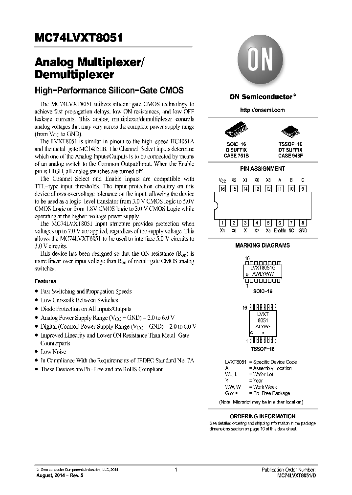 MC74LVXT8051_8868797.PDF Datasheet