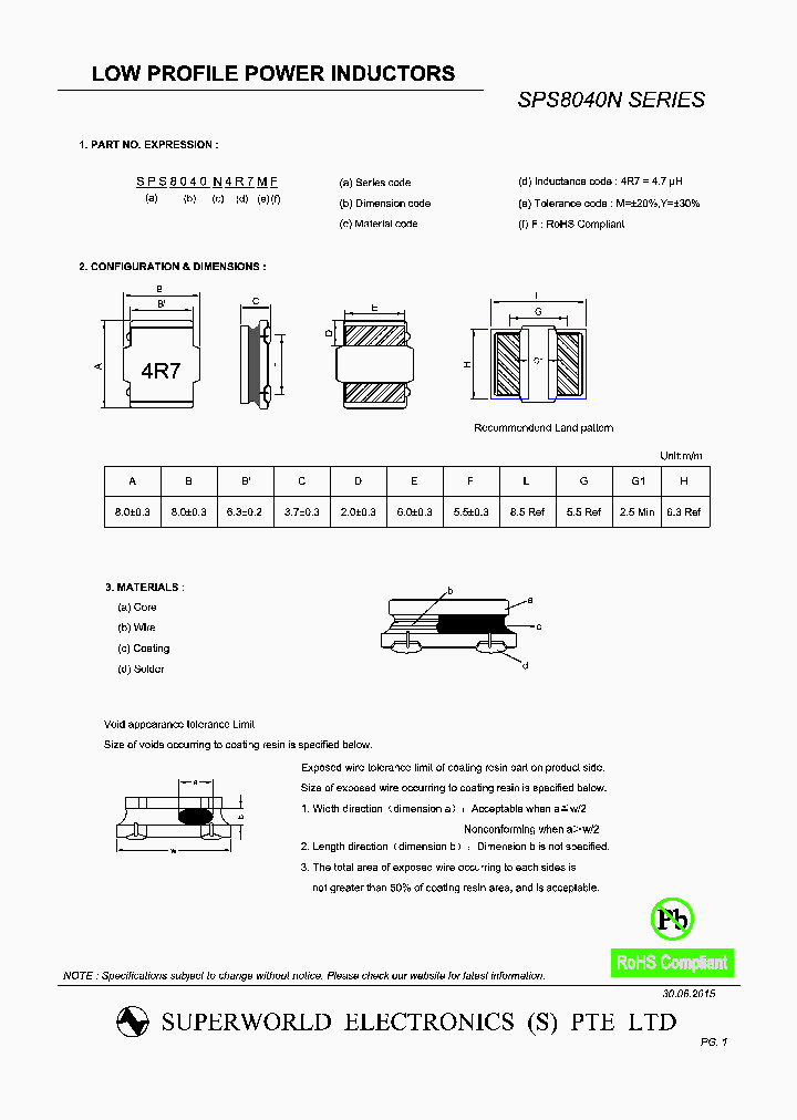 SPS8040N150MF_8868254.PDF Datasheet