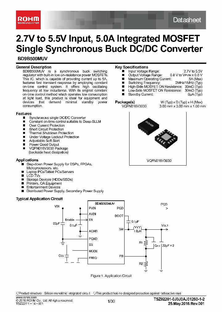 BD9B500MUV-E2_8867735.PDF Datasheet