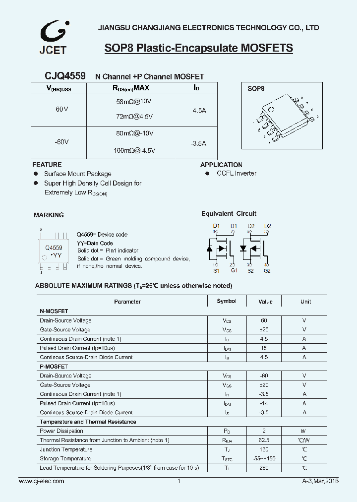 CJQ4559_8868094.PDF Datasheet