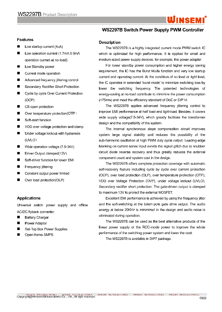 WS2297B_8869100.PDF Datasheet