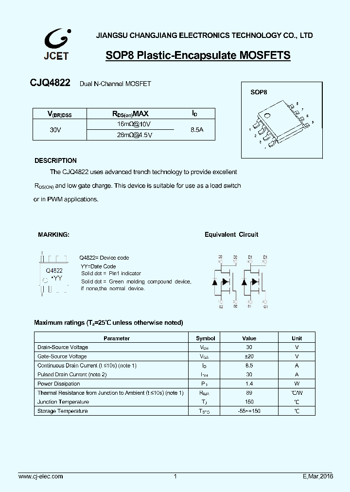 CJQ4822_8868097.PDF Datasheet