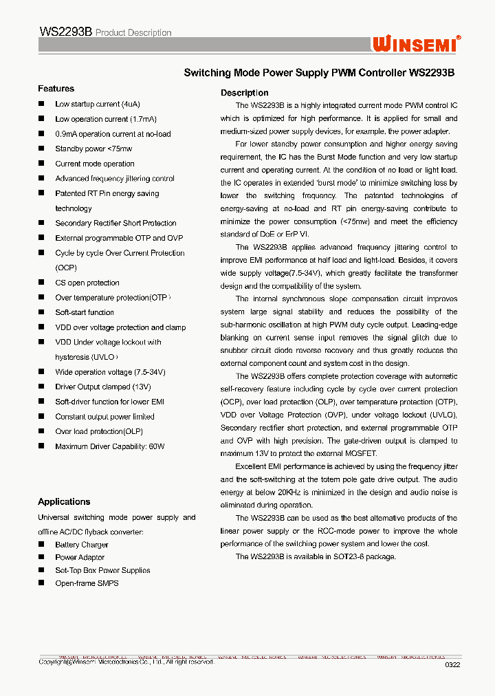 WS2293B_8869098.PDF Datasheet