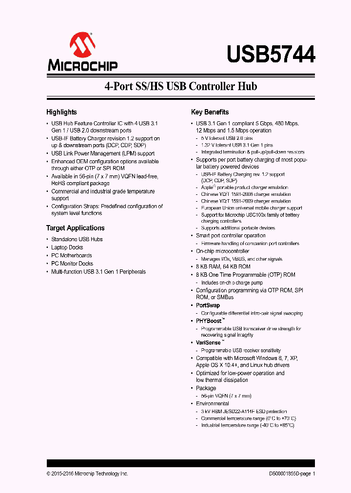 USB5744-I2G_8869742.PDF Datasheet