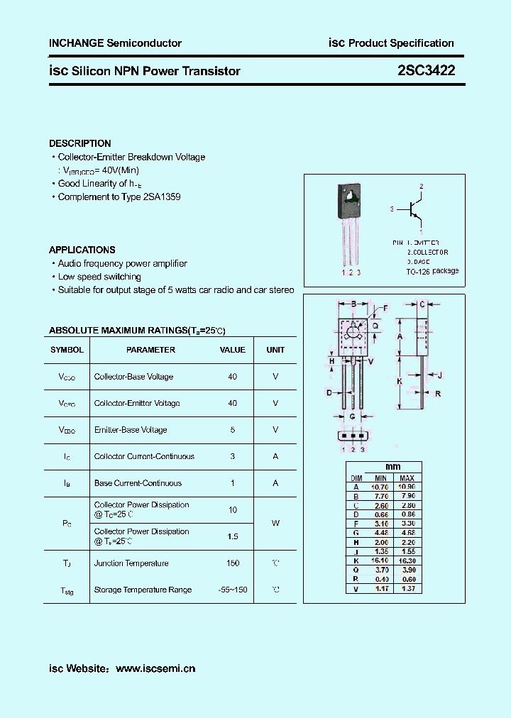 2SC3422_8869662.PDF Datasheet