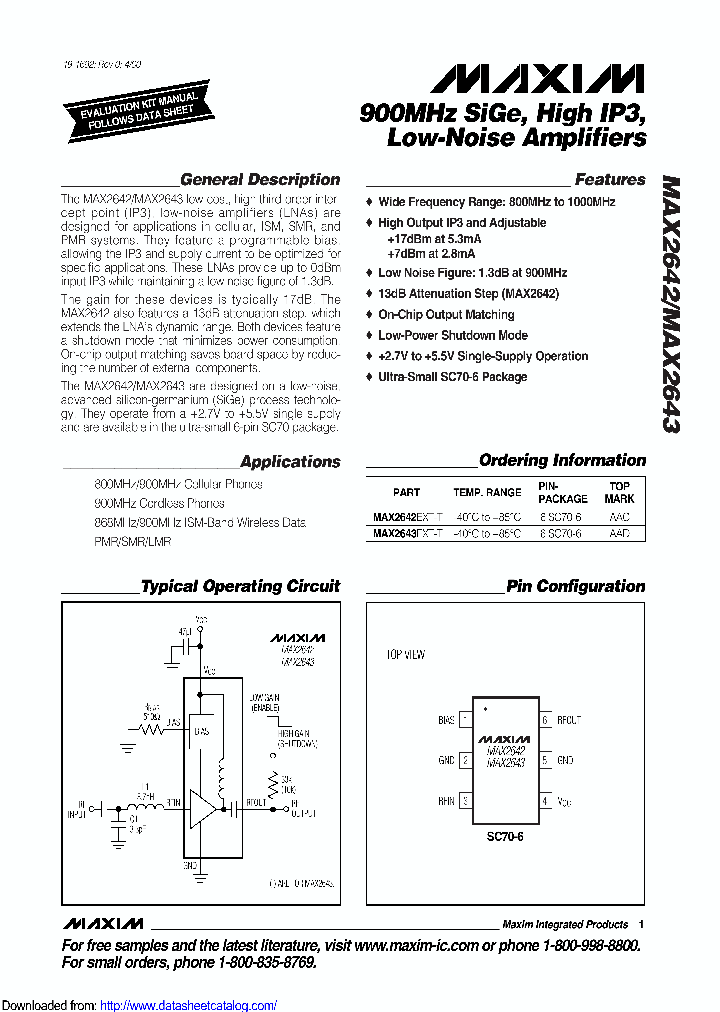 MAX2642EXT_8869562.PDF Datasheet