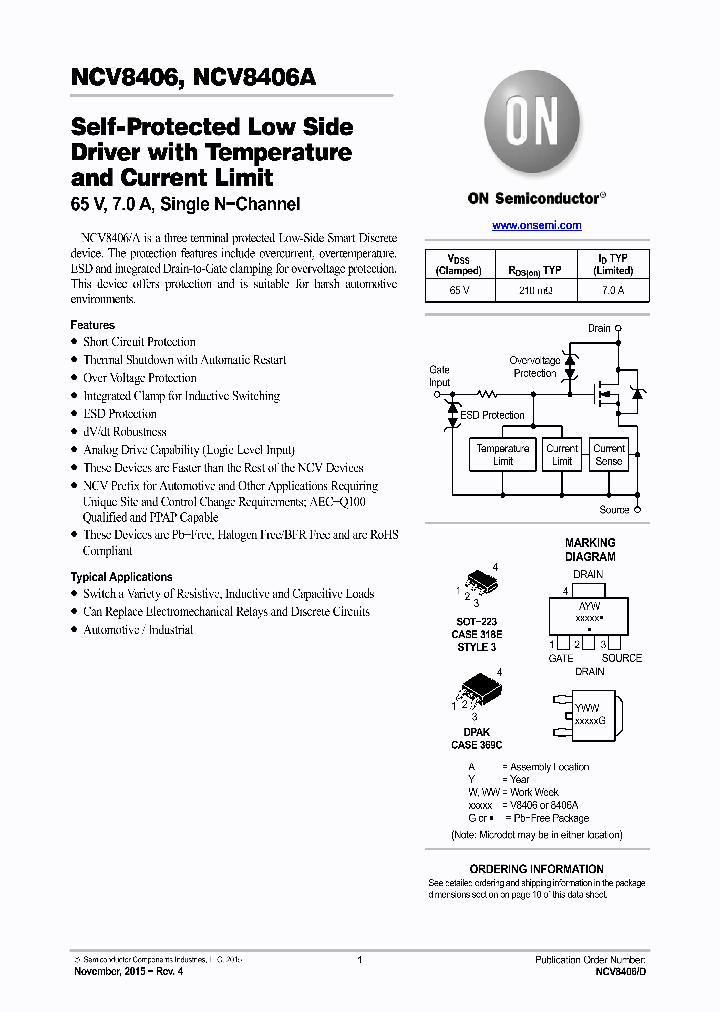 NCV8406ASTT3G_8870367.PDF Datasheet