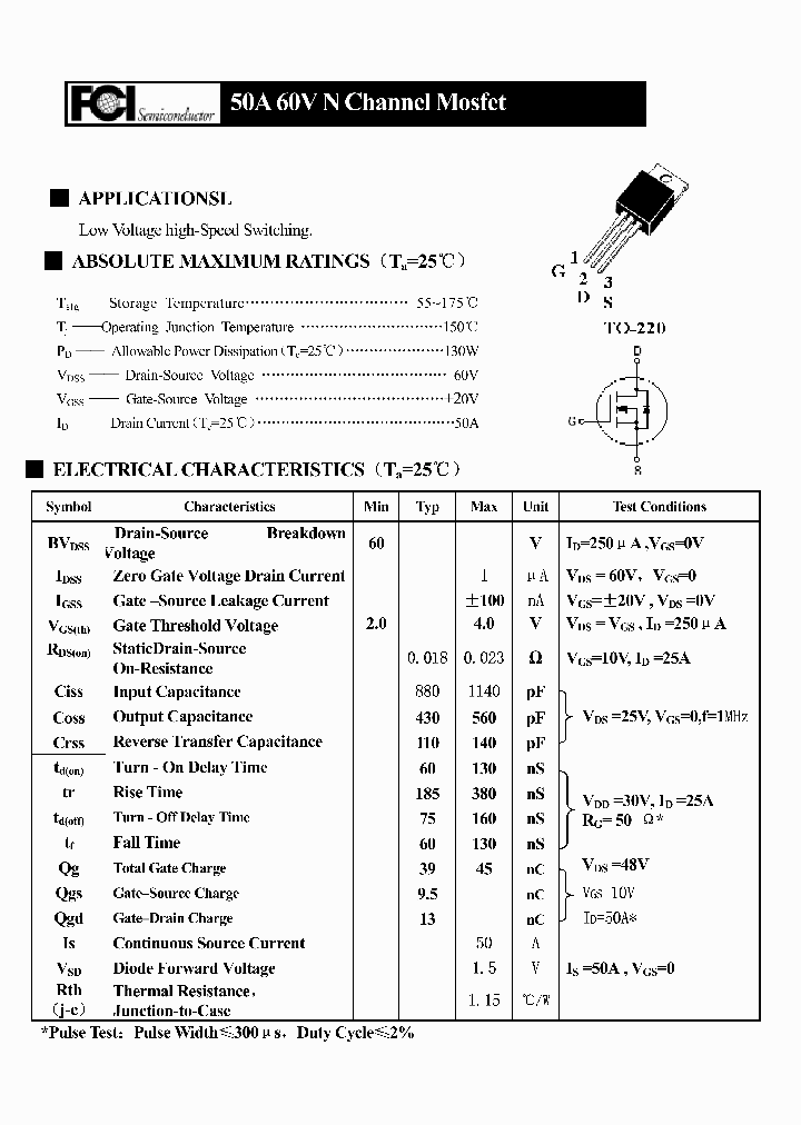 FM50N06_8870233.PDF Datasheet