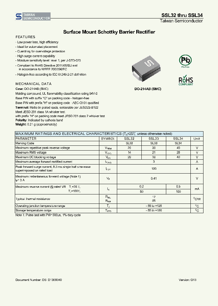 SSL32-14_8871327.PDF Datasheet