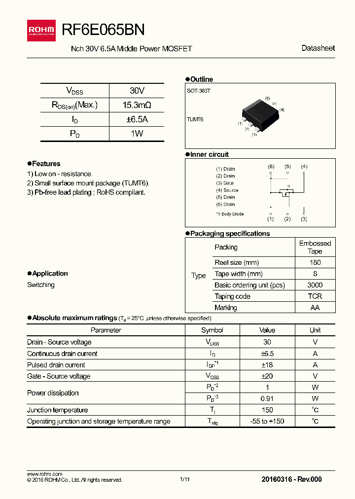 RF6E065BN_8871401.PDF Datasheet