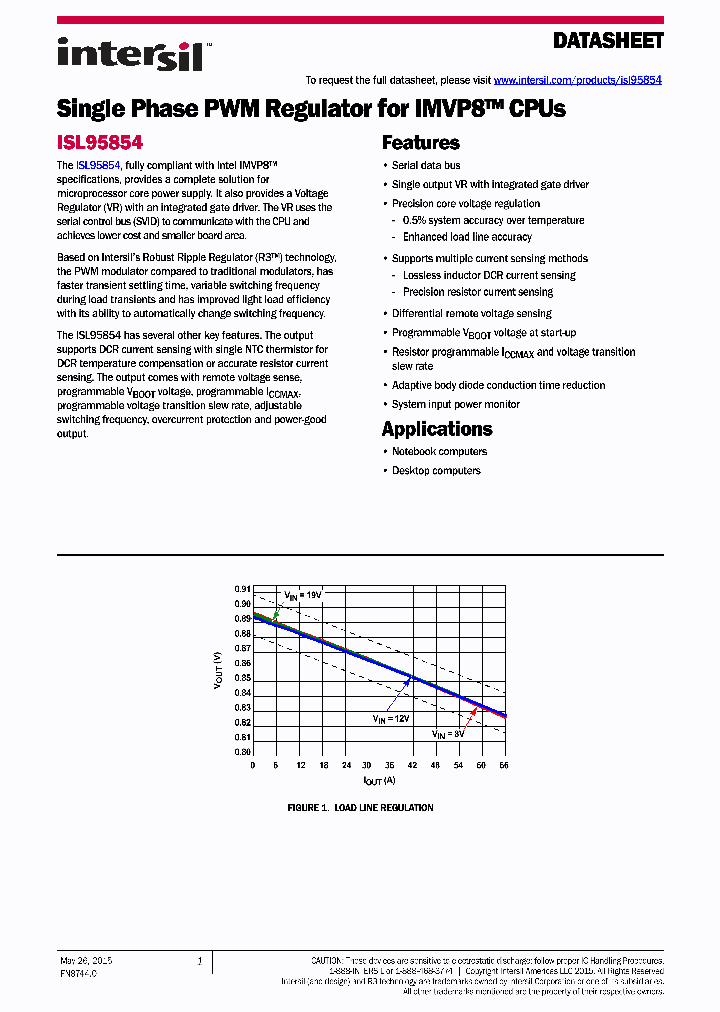 ISL95854_8871337.PDF Datasheet
