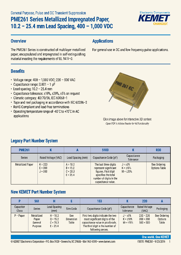PME261KC5100MR30_8871540.PDF Datasheet
