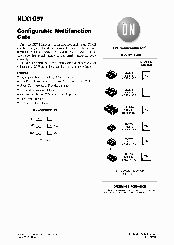 NLX1G57_8871620.PDF Datasheet