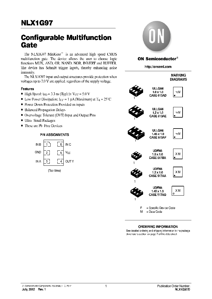NLX1G97_8871622.PDF Datasheet