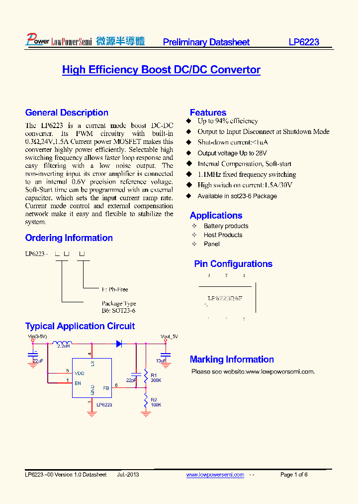 LP6223_8872334.PDF Datasheet