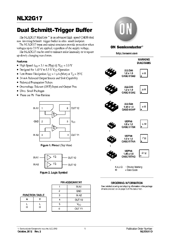 NLX2G17_8871625.PDF Datasheet