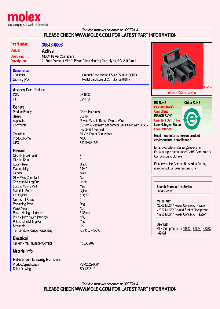 36648-0006_8872342.PDF Datasheet