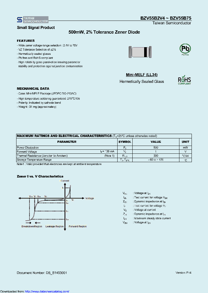 BZV55B5V6_8873198.PDF Datasheet