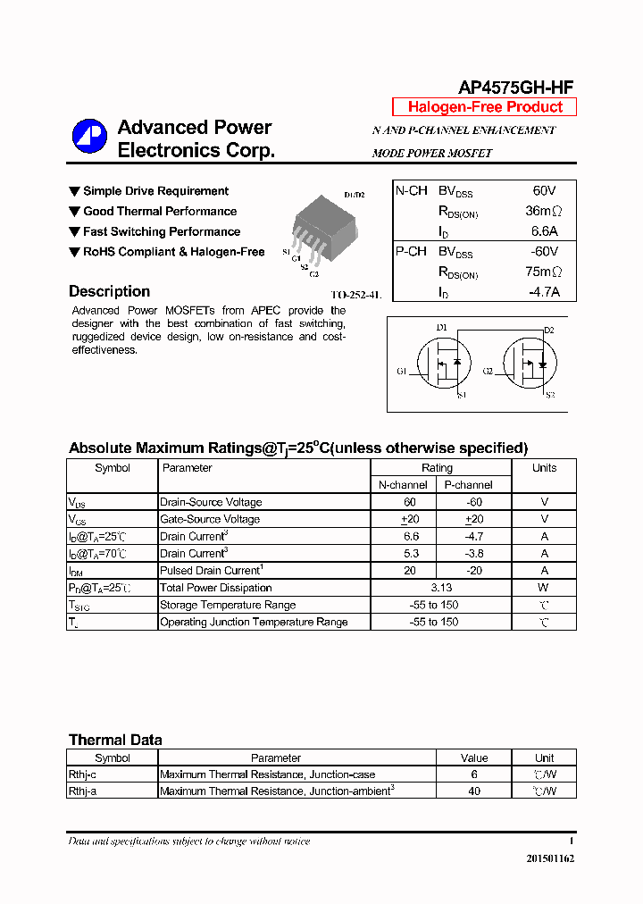 AP4575GH-HF-16_8873440.PDF Datasheet