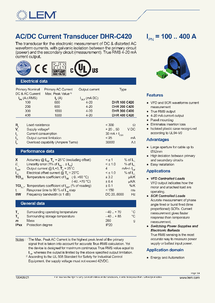 DHR-C420-12_8874143.PDF Datasheet