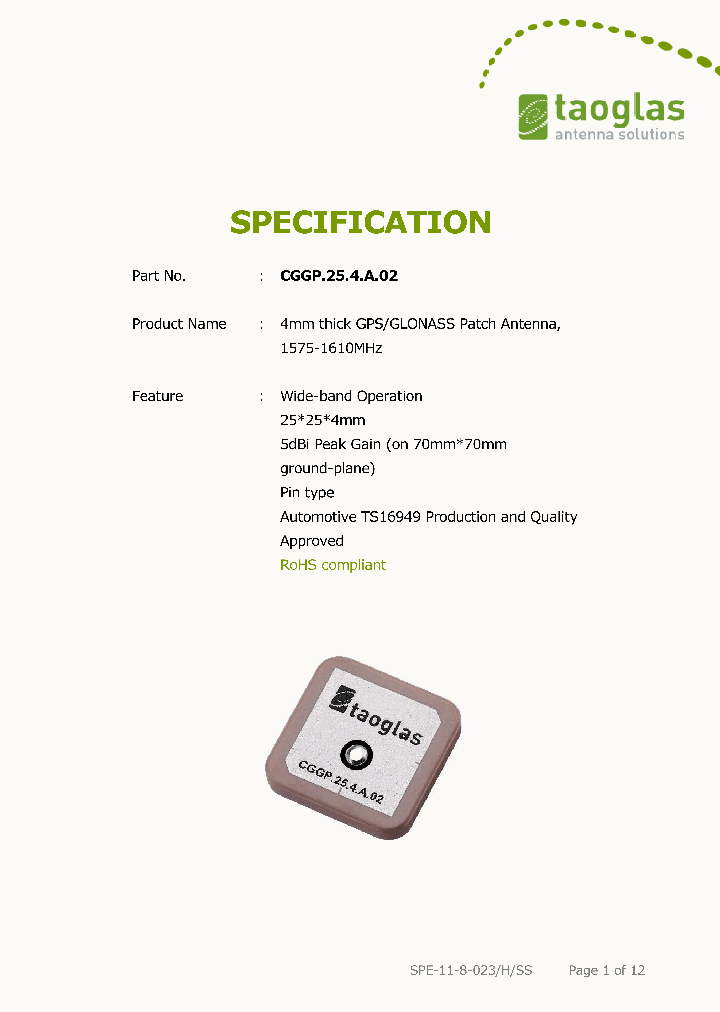 CGGP254A02_8874151.PDF Datasheet
