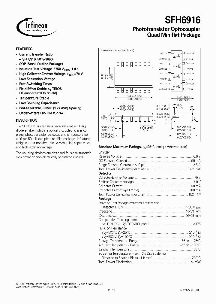 SFH6916_8874200.PDF Datasheet