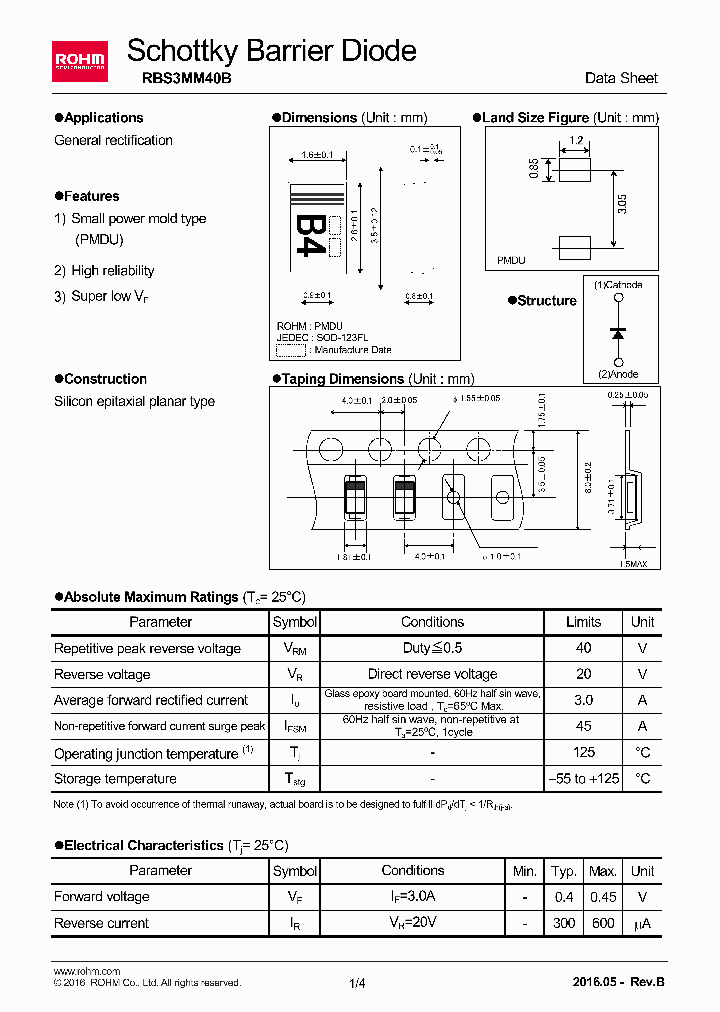 RBS3MM40B_8875166.PDF Datasheet