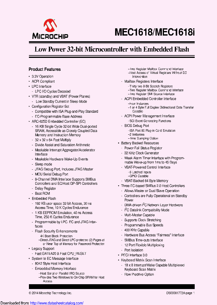 MEC1618-AJZP_8876146.PDF Datasheet