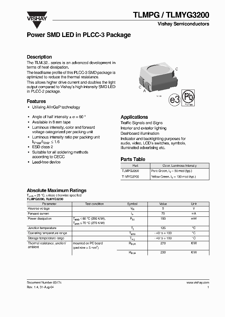 TLMYG3200_8875917.PDF Datasheet