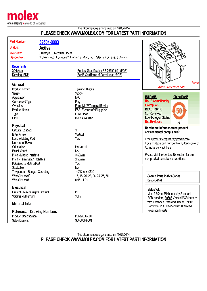 39504-0003_8878021.PDF Datasheet