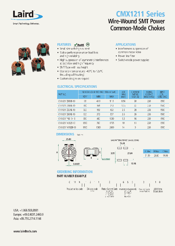CMX1211Z181B-10_8879970.PDF Datasheet