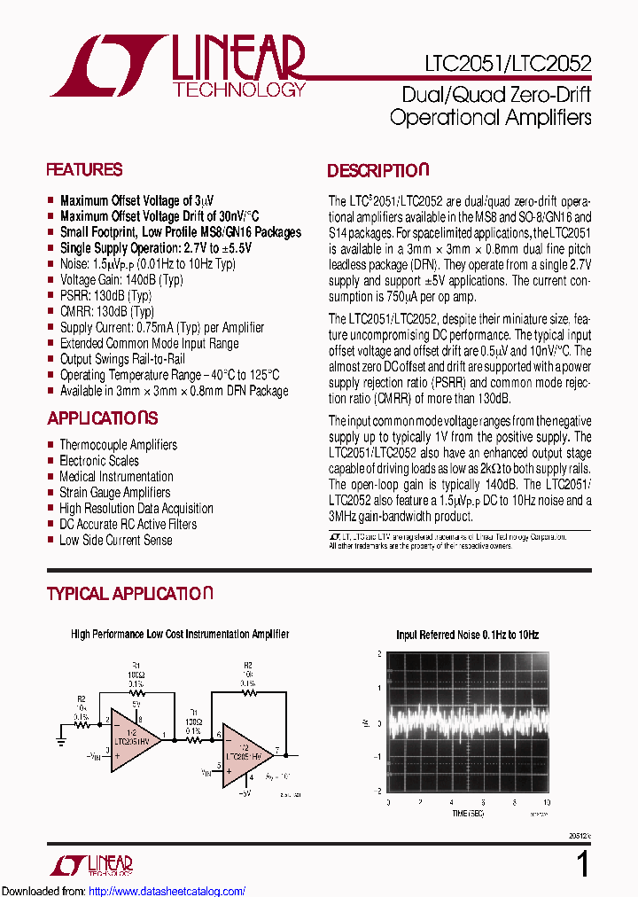 LTC2051HVHMS8_8880270.PDF Datasheet